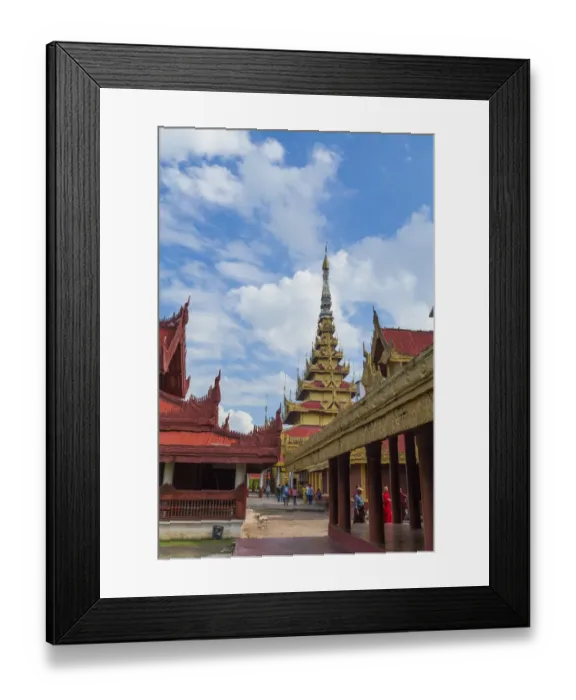 Framed Print : Mandalay Palace, Myanmar Framed Print : Mandalay Palace, Myanmar