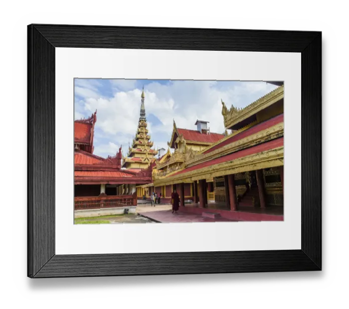 Framed Print : Mandalay Palace, Myanmar Framed Print : Mandalay Palace, Myanmar