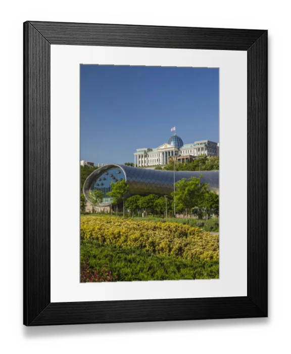 Framed Print : Georgia, Tbilisi. Presidential Palace and Concert Hall Framed Print : Georgia, Tbilisi. Presidential Palace and Concert Hall