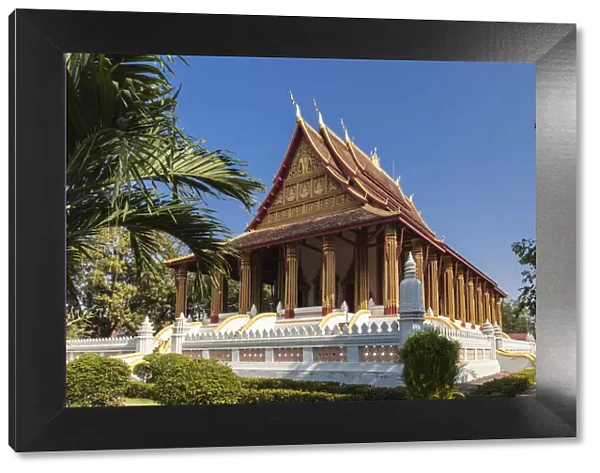 Laos, Vientiane. Haw Pha Keo, National Museum of Religious Art exterior