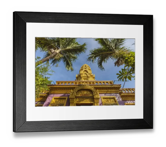 Framed Print : Cambodia, Phnom Penh. Wat Ounalom Framed Print : Cambodia, Phnom Penh. Wat Ounalom