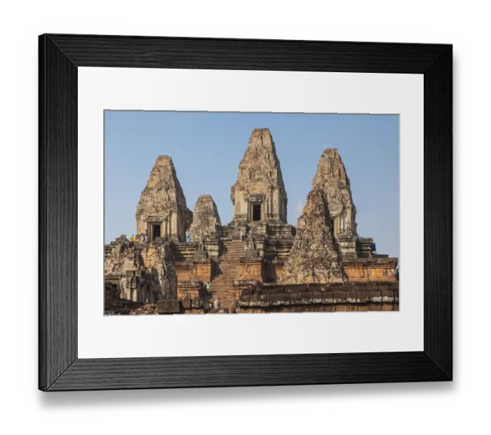 Framed Print : Cambodia, Angkor. Pre Rup Temple