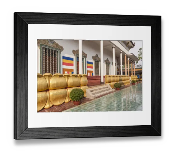 Framed Print : Cambodia, Siem Reap. Wat Preah Prohm Roth Framed Print : Cambodia, Siem Reap. Wat Preah Prohm Roth
