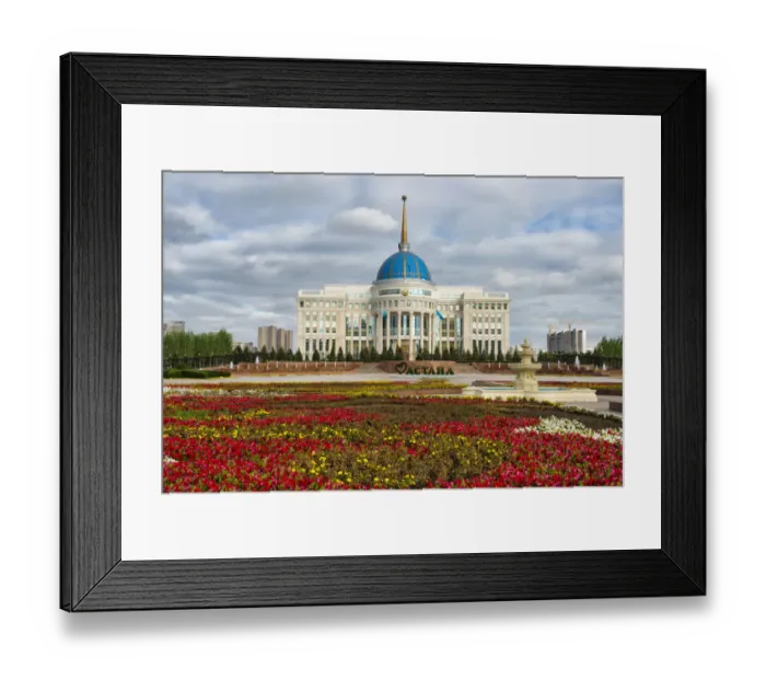 Framed Print : The Ak Orda Presidential Palace, Astana, Kazakhstan Framed Print : The Ak Orda Presidential Palace, Astana, Kazakhstan