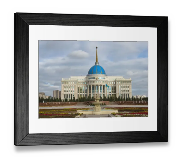 Framed Print : The Ak Orda Presidential Palace. Astana, Kazakhstan Framed Print : The Ak Orda Presidential Palace. Astana, Kazakhstan