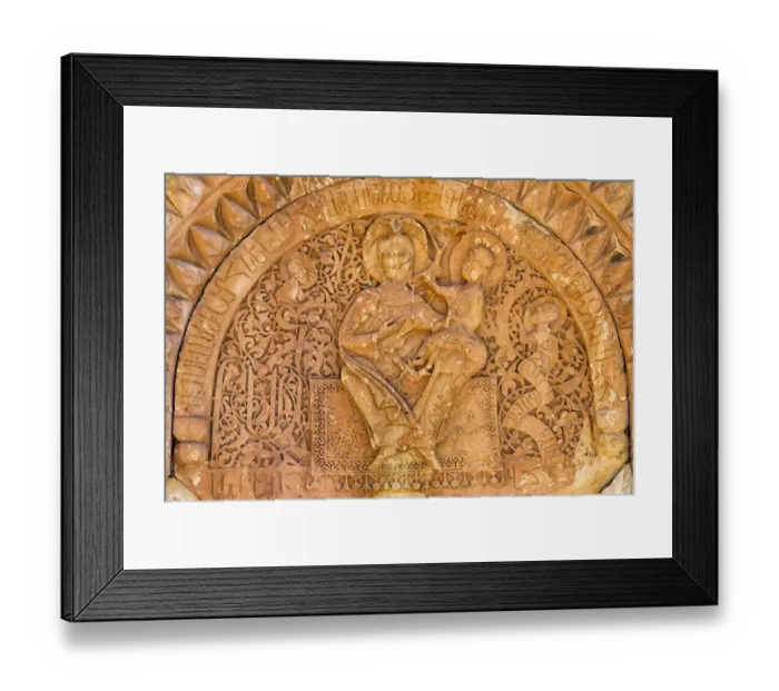 Framed Print : Stone carving at Noravank Monastery, Vayots Dzor Province, Armenia Framed Print : Stone carving at Noravank Monastery, Vayots Dzor Province, Armenia