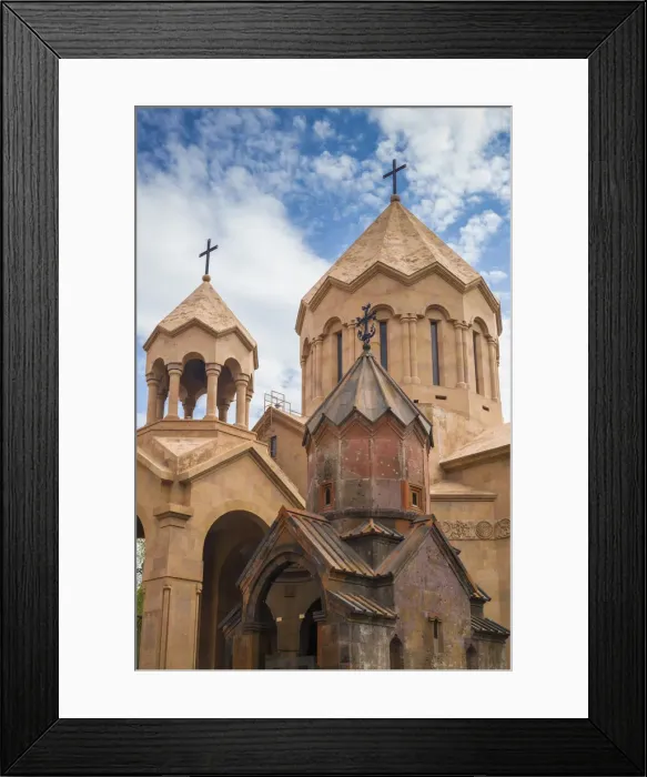 Framed Print : Armenia, Yerevan. Katoghike church, 13th century, interior Framed Print : Armenia, Yerevan. Katoghike church, 13th century, interior