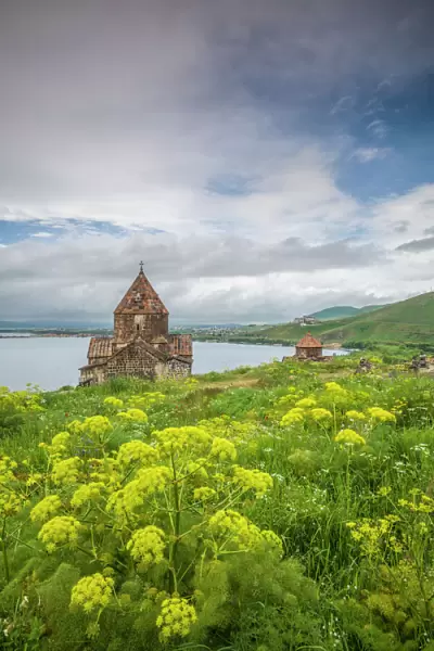 Armenia, Sevan. Sevanavank Monastery, church exterior