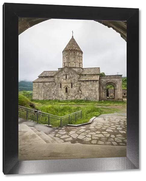 Armenia, Tatev. Tatev Monastery interior, 9th century