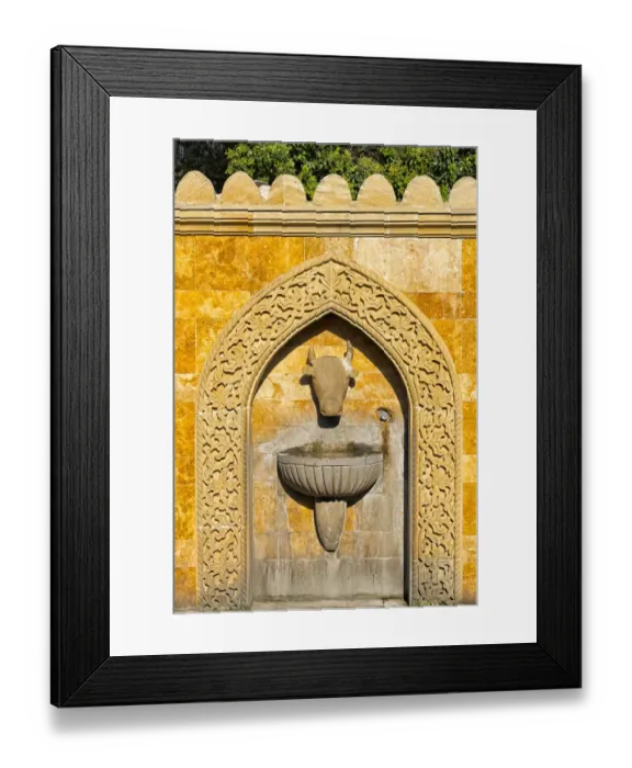 Framed Print : Traditional architecture in the Inner City of Baku, Azerbaijan Framed Print : Traditional architecture in the Inner City of Baku, Azerbaijan