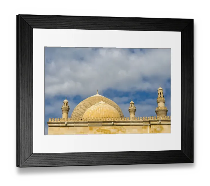 Framed Print : Juma mosque, Baku, Azerbaijan