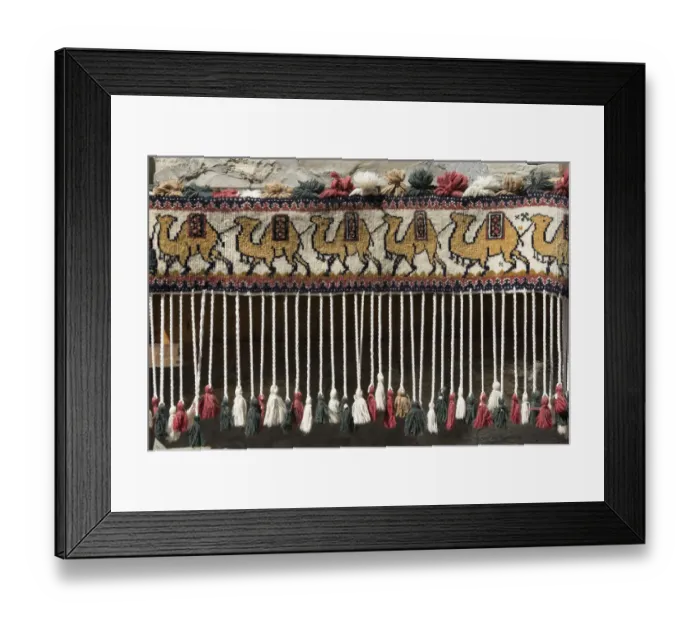 Framed Print : Tassels of a curtain, Lahij village on the southern slopes of Greater Caucasus Framed Print : Tassels of a curtain, Lahij village on the southern slopes of Greater Caucasus