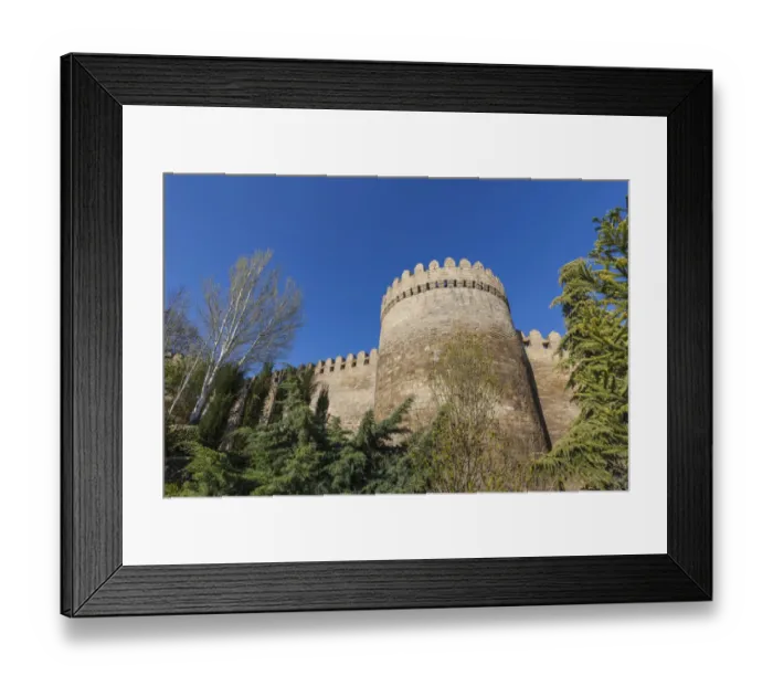 Framed Print : Azerbaijan, Baku. Old city wall Framed Print : Azerbaijan, Baku. Old city wall