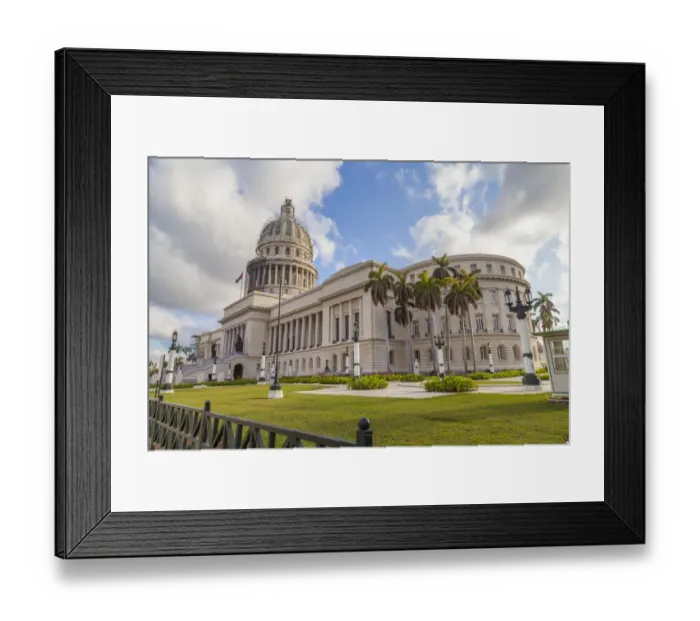 Framed Print : Capitolio, Central Havana, Cuba Framed Print : Capitolio, Central Havana, Cuba