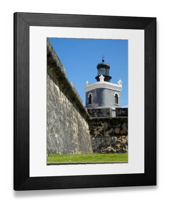 Framed Print : San Juan Puerto Rico. Old Fort Framed Print : San Juan Puerto Rico. Old Fort