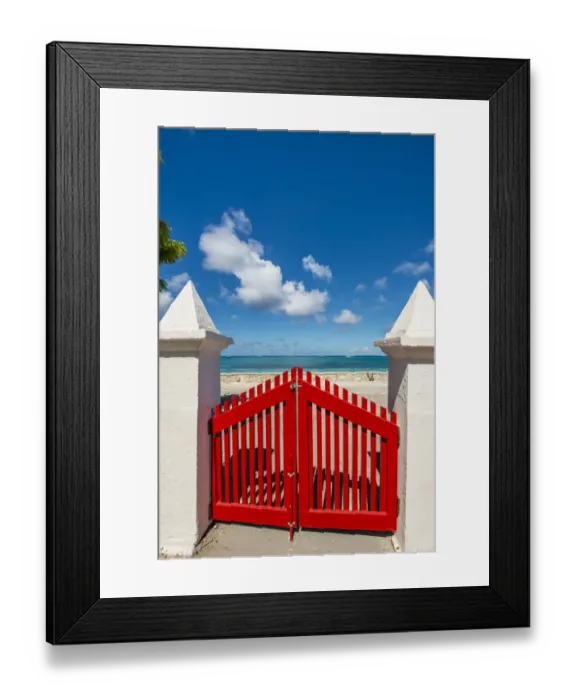 Framed Print : Saint Marys Anglican Church, Cockburn Town, Grand Turk Island