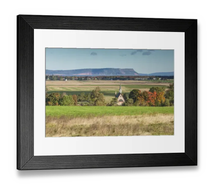 Framed Print : Canada, Nova Scotia, Annapolis Valley. Grand-Pre National Historic Site