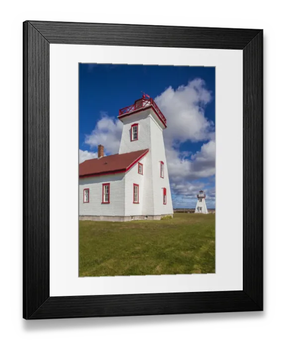 Framed Print : Canada, Prince Edward Island, Wood Islands Lighthouse Framed Print : Canada, Prince Edward Island, Wood Islands Lighthouse