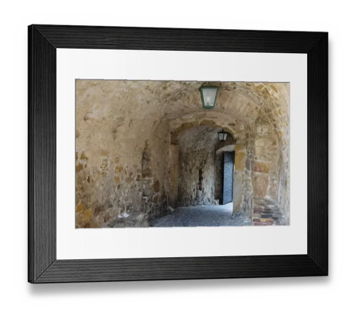 Framed Print : Old castle of Ulcinj, Montenegro
