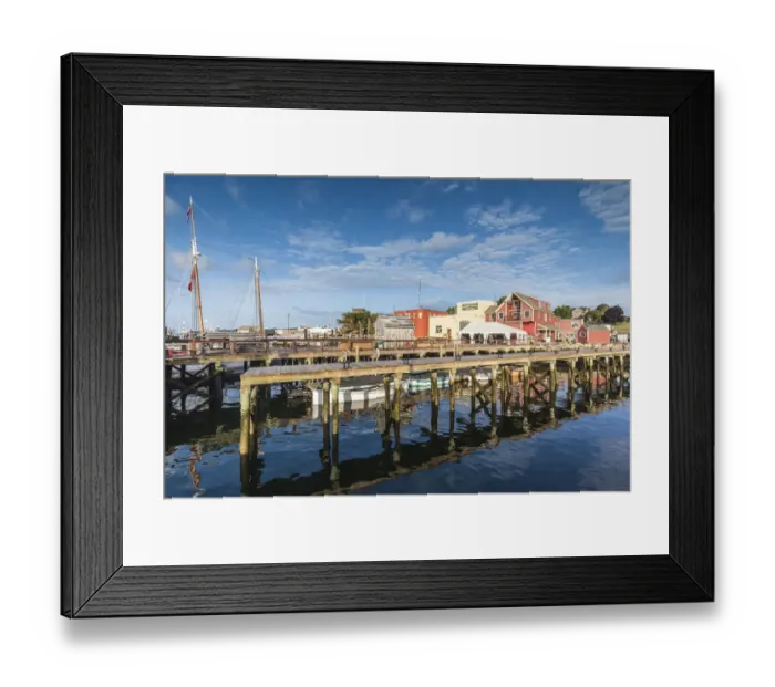 Framed Print : USA, Massachusetts, Cape Ann, Gloucester. Gloucester Schooner Festival