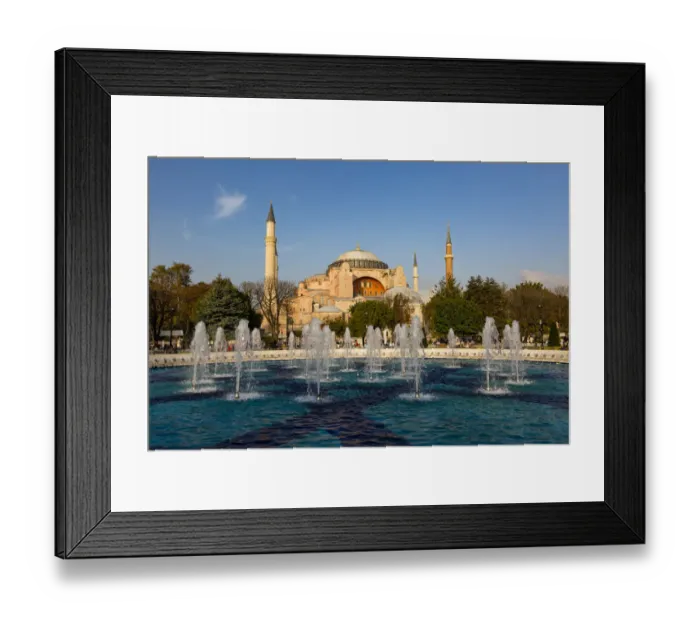 Framed Print : Hagia Sophia, Istanbul, Turkey Framed Print : Hagia Sophia, Istanbul, Turkey