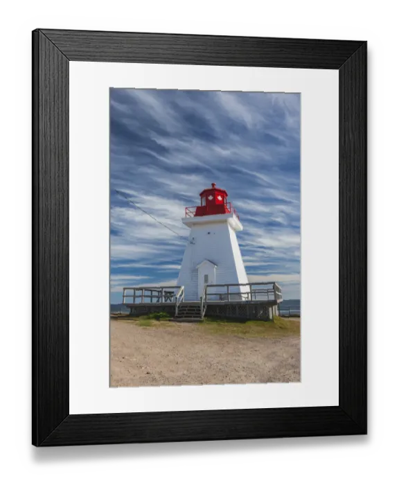 Framed Print : Canada, Nova Scotia, Cabot Trail. Neils Harbour, Cape Breton Highlands National Park