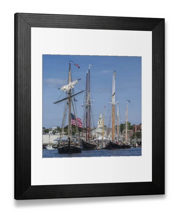 Framed Print : USA, Massachusetts, Cape Ann, Gloucester. Gloucester Schooner Festival Framed Print : USA, Massachusetts, Cape Ann, Gloucester. Gloucester Schooner Festival