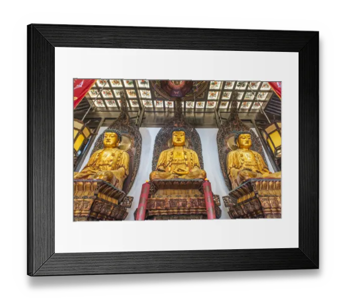 Framed Print : China, Shanghai. Jade Buddha Temple Framed Print : China, Shanghai. Jade Buddha Temple
