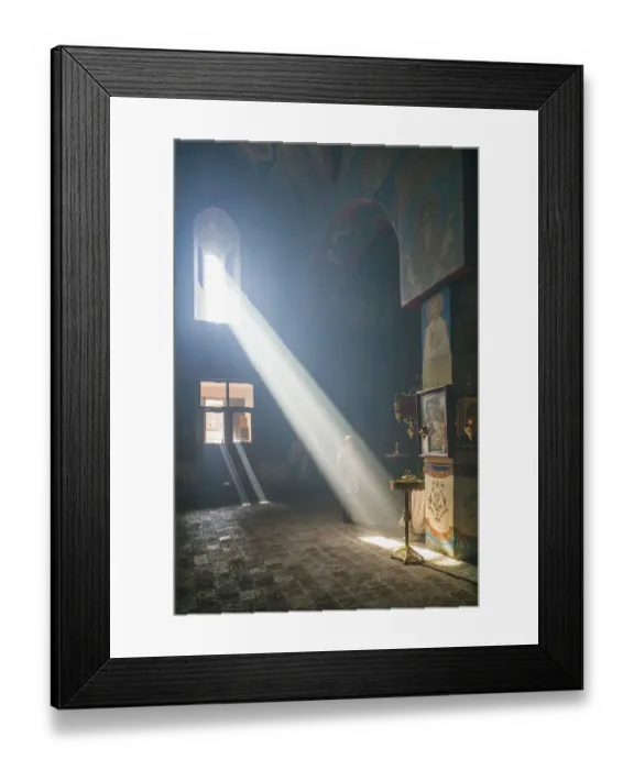 Framed Print : Georgia, Tbilisi. Old Town, St. Georgia Basilica interior Framed Print : Georgia, Tbilisi. Old Town, St. Georgia Basilica interior