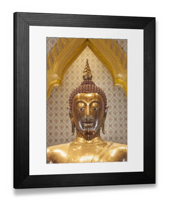 Framed Print : Thailand, Bangkok. Chinatown, Wat Traimit, the Golden Buddha Framed Print : Thailand, Bangkok. Chinatown, Wat Traimit, the Golden Buddha