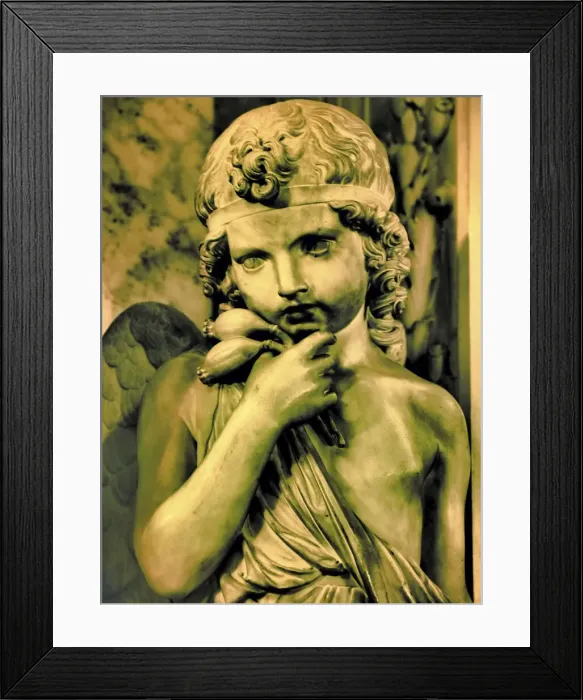 Framed Print : Italy, Florence. Infrared image inside the Church of Santa Maria Novella