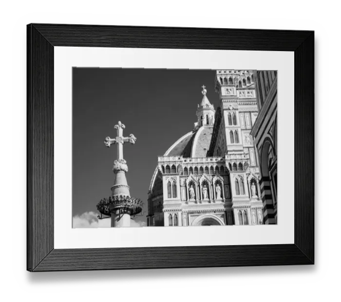 Framed Print : Italy, Florence. Infrared image of Santa Maria del Fiore on a sunny day Framed Print : Italy, Florence. Infrared image of Santa Maria del Fiore on a sunny day