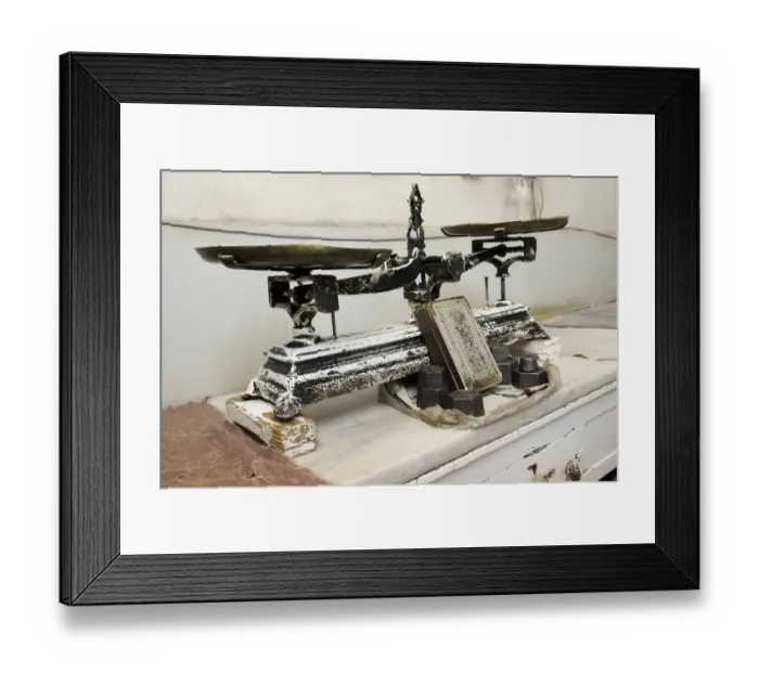 Framed Print : Meat market the Souk at night. Aswan, Egypt