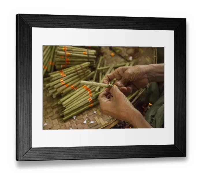 Framed Print : Cigar factory in Myanmar Framed Print : Cigar factory in Myanmar