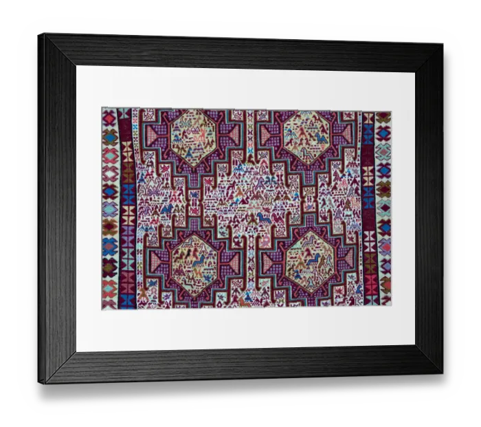 Framed Print : Tapestry, Tbilisi, Georgia