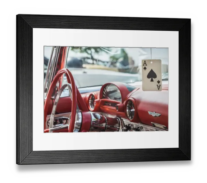 Framed Print : USA, Massachusetts, Cape Ann, Gloucester. Antique car, antique car interior Framed Print : USA, Massachusetts, Cape Ann, Gloucester. Antique car, antique car interior