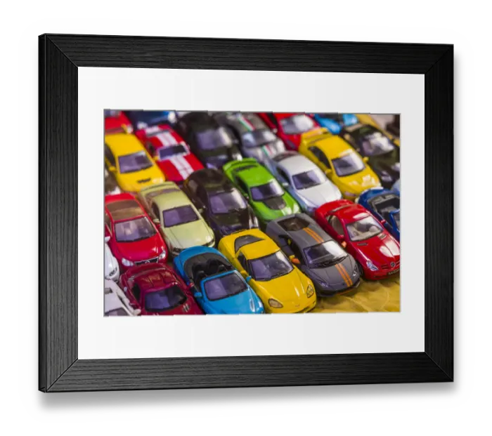 Framed Print : Armenia, Yerevan. Vernissage Market, toy cars Framed Print : Armenia, Yerevan. Vernissage Market, toy cars