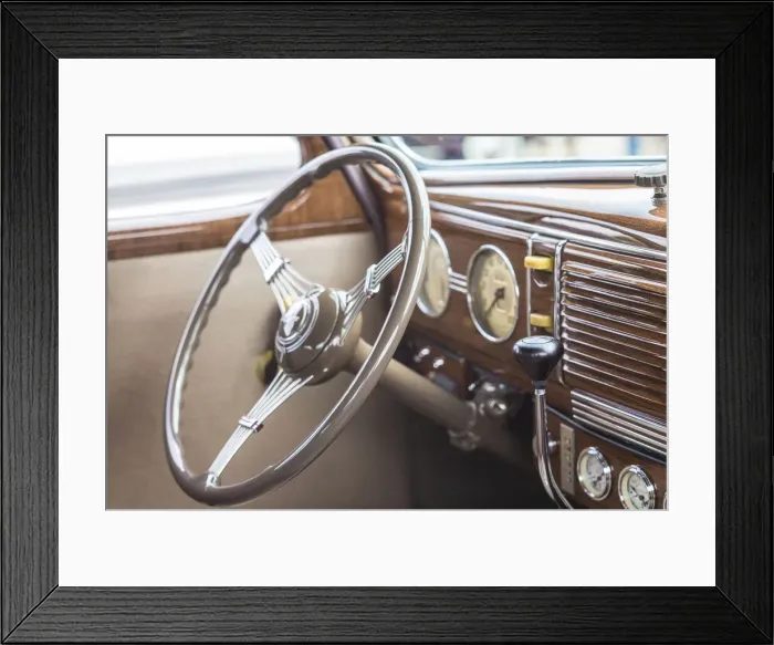 Framed Print : USA, Massachusetts, Cape Ann, Gloucester. Antique car, 1940 Framed Print : USA, Massachusetts, Cape Ann, Gloucester. Antique car, 1940