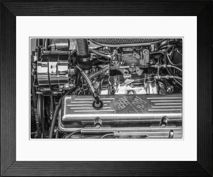 Framed Print : USA, Massachusetts, Essex. Detail of antique cars, hot rod engine Framed Print : USA, Massachusetts, Essex. Detail of antique cars, hot rod engine