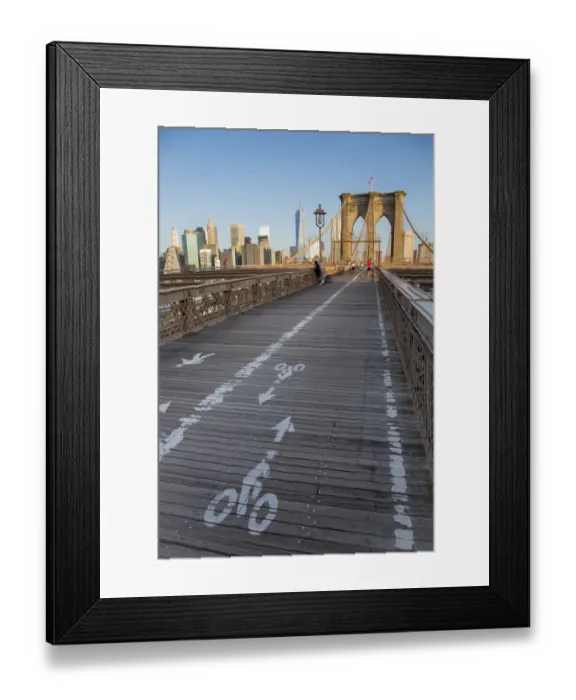 Framed Print : USA, New York, New York, Brooklyn Bridge Framed Print : USA, New York, New York, Brooklyn Bridge