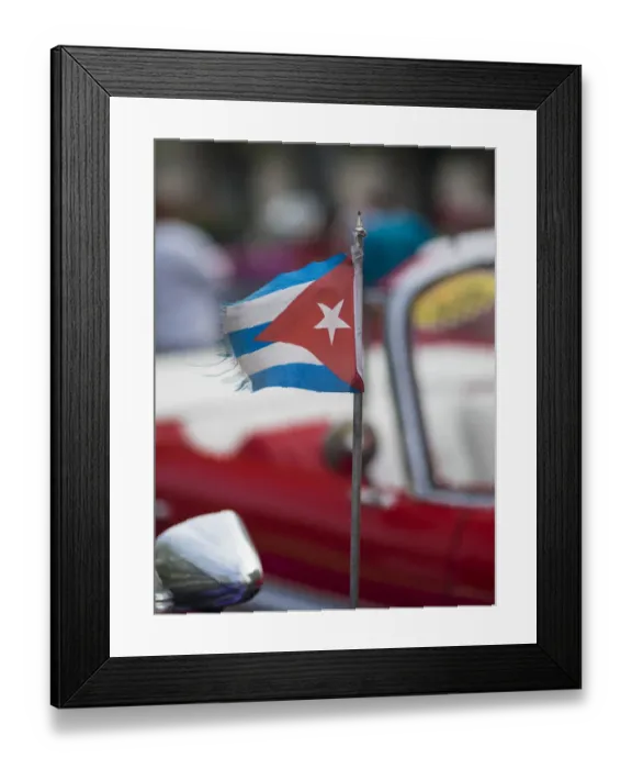 Framed Print : Cuba, Havana, Havana Vieja (UNESCO World Heritage Site)