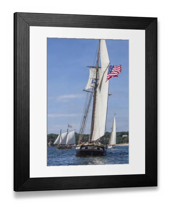 Framed Print : USA, Massachusetts, Cape Ann, Gloucester. Gloucester Schooner Festival Framed Print : USA, Massachusetts, Cape Ann, Gloucester. Gloucester Schooner Festival