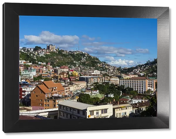 Madagascar, Antananarivo. View of the city