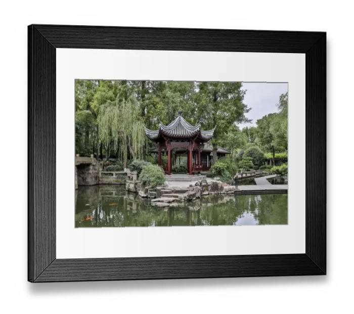 Framed Print : Asia, China, Zhujiajiao ( Venice of the East )