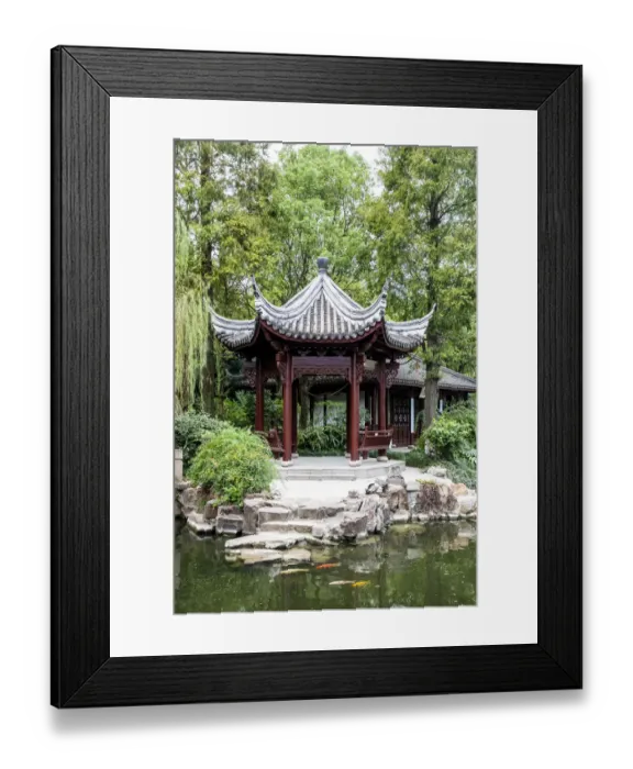 Framed Print : Asia, China, Zhujiajiao ( Venice of the East ) Framed Print : Asia, China, Zhujiajiao ( Venice of the East )
