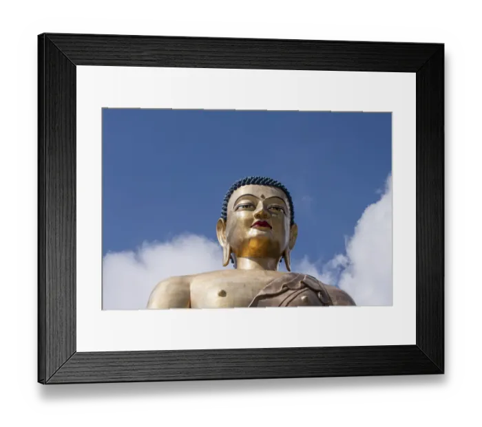 Framed Print : Bhutan, Thimphu. Kuensel Phodrang, aka Buddha Point, largest Buddha statue in the country Framed Print : Bhutan, Thimphu. Kuensel Phodrang, aka Buddha Point, largest Buddha statue in the country