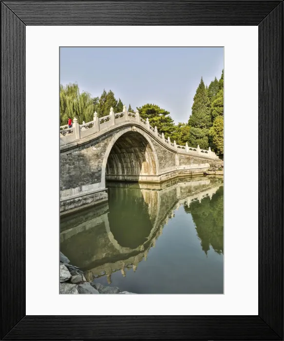 Framed Print : Asia, China, Beijing, Bridge at the Summer Palace of Empress Cixi Framed Print : Asia, China, Beijing, Bridge at the Summer Palace of Empress Cixi