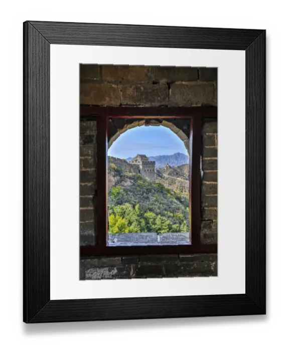 Framed Print : Asia, China, Jinshanling, The Great Wall Framed Print : Asia, China, Jinshanling, The Great Wall