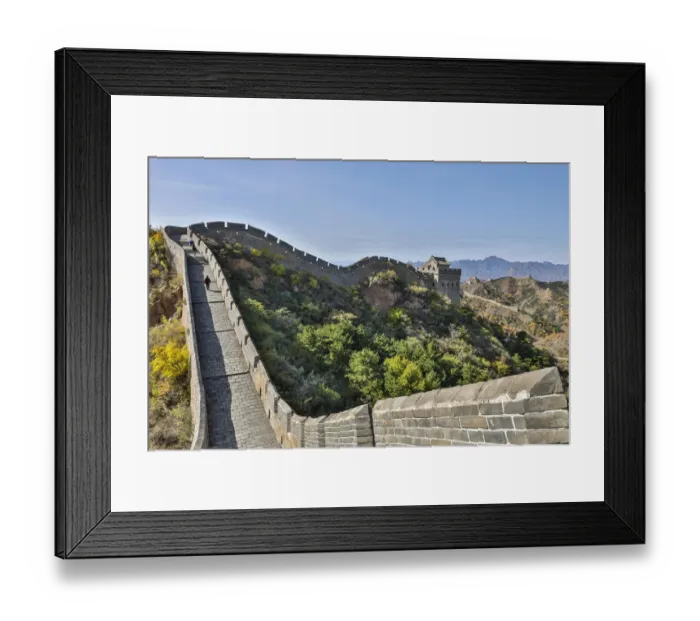 Framed Print : Asia, China, Jinshanling, The Great Wall Framed Print : Asia, China, Jinshanling, The Great Wall