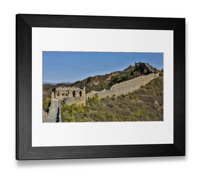 Framed Print : Asia, China, Jinshanling, The Great Wall Framed Print : Asia, China, Jinshanling, The Great Wall